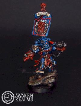 Space Marines Cromson Fists Pedro Kantor by Awaken Realms