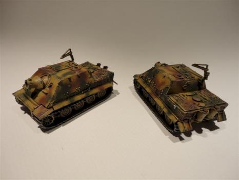 15mm Sturmtiger Platoon by dflament