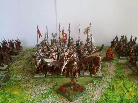 Bretonnian army by feekejames