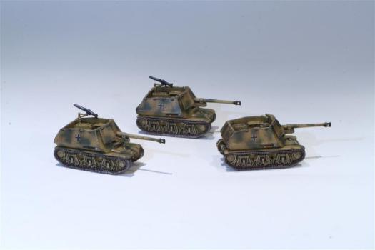 15mm Beute Stug Platoon, 21. Panzer Division by dflament