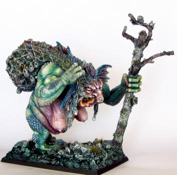 Orcs and goblins Forge World Troll Hag by Awaken Realms