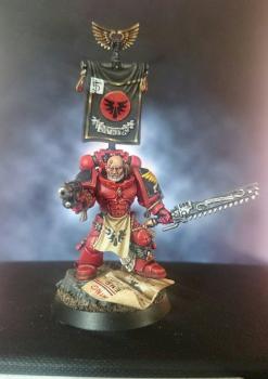 Blood Angels Veteran Sergeant by justinscouse