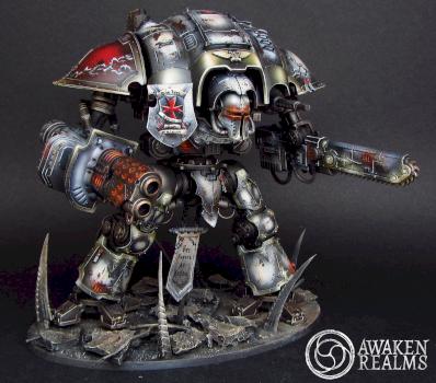 Black Templars Imperial Knight by Awaken Realms