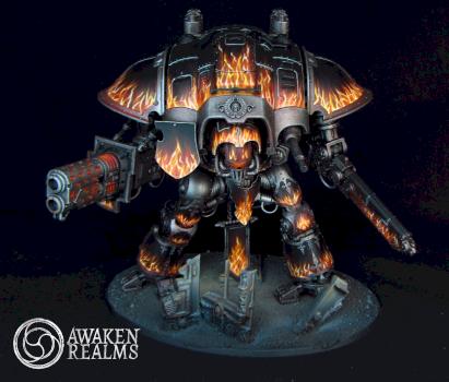 Burning Imperial Knight by Awaken Realms