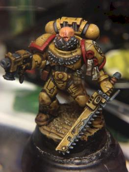 Imperial Fists Marine by MrDue