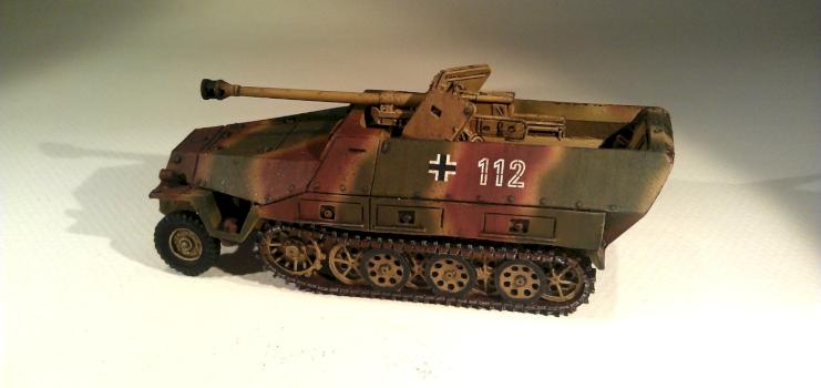 28mm Sdkfz 251/22 Pakwagen. March '45 by dflament