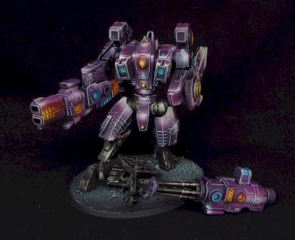 Tau Empire Riptide Battlesuit by Awaken Realms