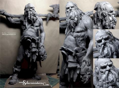 Viking sketch plasticine by Scibor