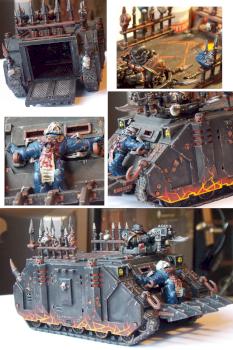 Hakanor's Reavers Chaos Rhino by Southpaw