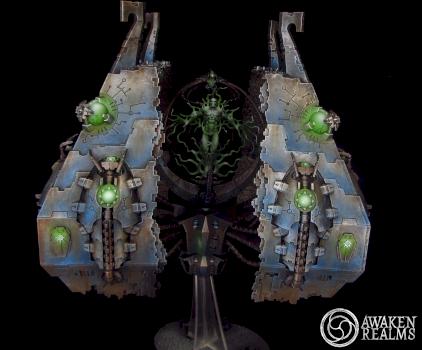 Necron Tessarect Vault by Awaken Realms