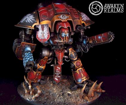 Blood Angel Imperial Knight by Awaken Realms