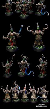 Dark Eldar Wracks by SavageDPainting