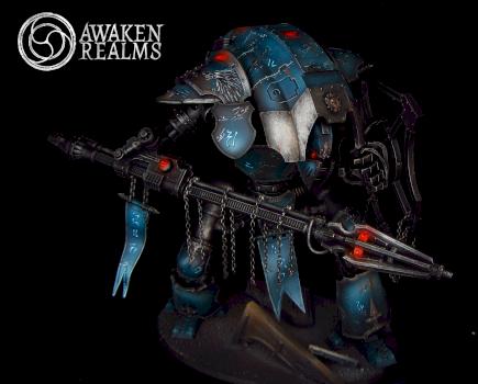 Space Wolves Imperial Knight Lancer by Awaken Realms