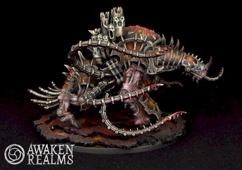 Chaos Space Marines Maulerfiend by Awaken Realms