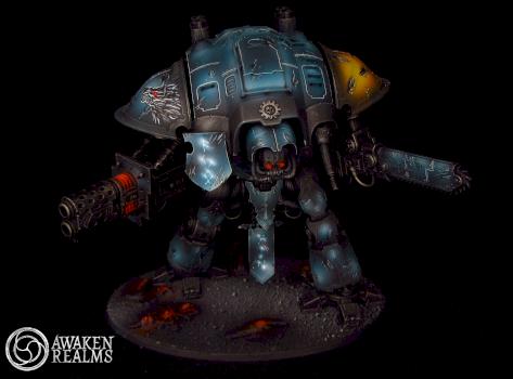 Space Wolves Imperial Knight by Awaken Realms