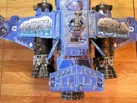 Warhammer 40k Thunderhawk Gunship Limited Edition Original Metal Model OOP*RARE* by Patriot-Man