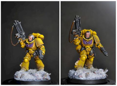 Primaris Space Marines Lieutenant by Kavest
