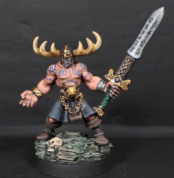 Roth Mac Lyr, Barbarian War Lord - I-KORE - CELTOS by mikecarrero