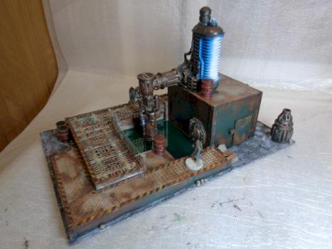sector mechanicus thermic plasma transformer facility by thecat