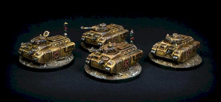 6mm Traitors Militia Chimeras by KhanVonKrieg