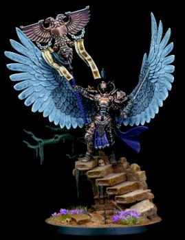 Yndrasta (converted into a Sister of Silence) by Kabin Miniatures