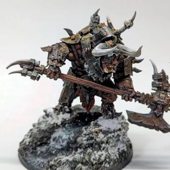 Minotaur General From Zealot Miniatures by KellbournPaints