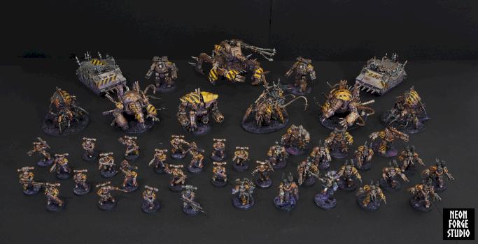 Iron Warriors Army by NeonForgeStudio