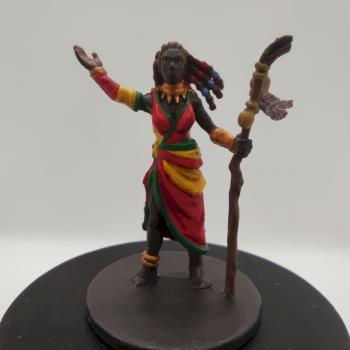 Akachi Onyele the Shaman - Mansions of Madness 2nd Edition Beyond the Treshold Expansion by jarokka