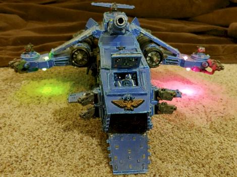 Warhammer 40k Thunderhawk Gunship Limited Edition Original Metal Model OOP*RARE* by Patriot-Man