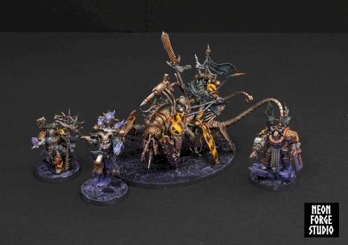 Lord Discordant, Master of Possesion, CSM Lord, CSM Sorcerer by NeonForgeStudio