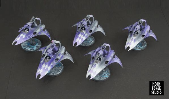 Harlequin Starweaver Voidweaver by NeonForgeStudio