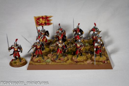 Lannister Guardsmen by darkrealm-miniatures