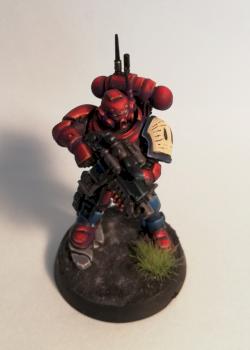 Blood Angels successor Incursor (Crimson Prophets) by evignali