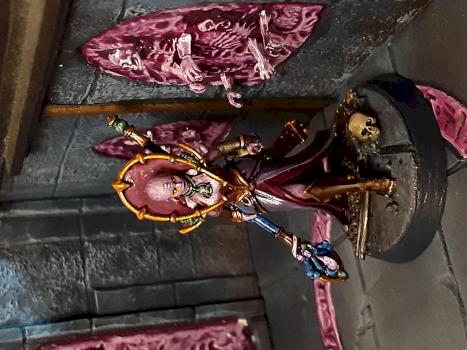 Alraune Von List, female Genestealer Magus by uenoeki54