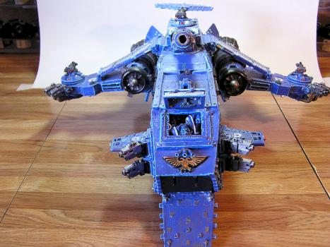 Warhammer 40k Thunderhawk Gunship Limited Edition Original Metal Model OOP*RARE* by Patriot-Man
