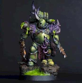 Death Guard - Plague Marine (Drip King) by Malcolm