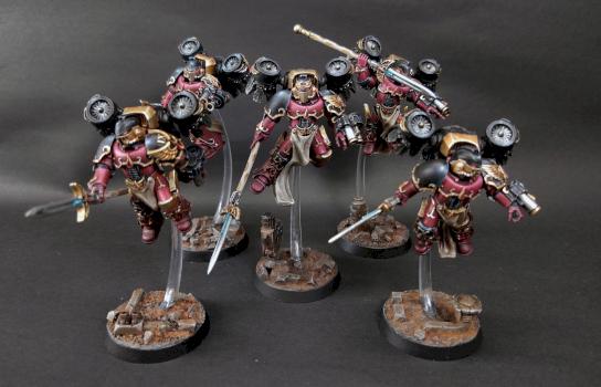 Blood Angels Legion Dawnbreaker Cohort by holajaxtw