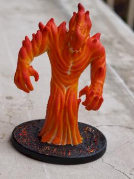 Large Fire Elemental by DarFrenk