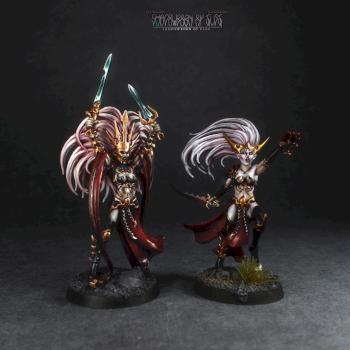 Hag Queen and Slaughter Queen by GillianH