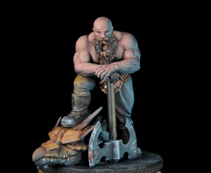 Dragonslayer from Gilded Lion Minis by Jamie M