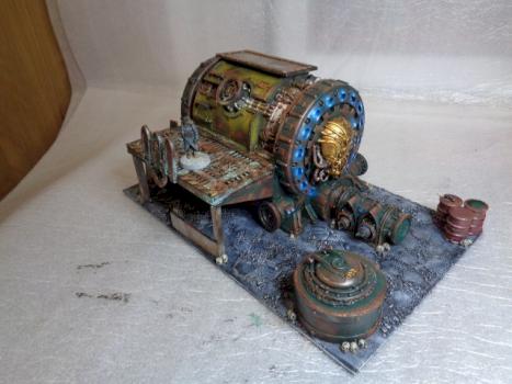 sector mechanicus power station haemotrope reactor by thecat