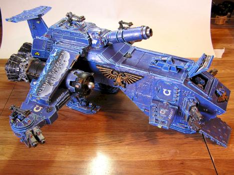 Warhammer 40k Thunderhawk Gunship Limited Edition Original Metal Model OOP*RARE* by Patriot-Man