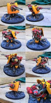 Primaris Firestrike Servo-Turret Imperial Fist by CerberusXt