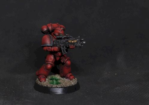Blood angels Intercessor by Warcush