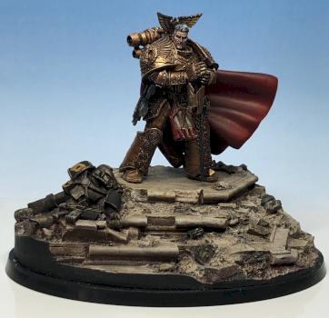 Rogal Dorn Primarch of the Imperial Fists by Tyrian