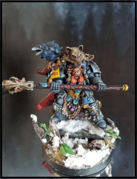Njal Stormcaller, Rune Priest Space Wolves by Ramirez23