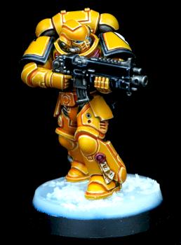 Imperial Fists Intercessor by Kabin Miniatures