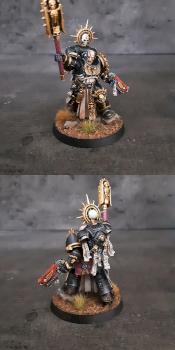 Space marine Indomitus Chaplain by Kragg.miniatures