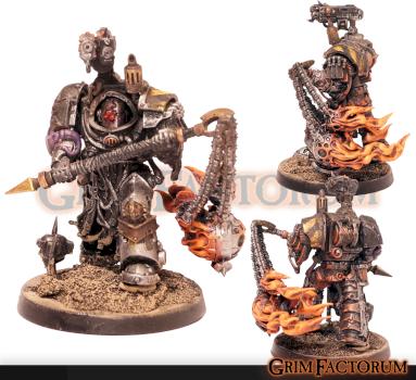 Iron Warriors Champion - Seigebreaker Mace by GrimFactorum