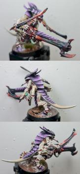Tyranid Warrior - Venom Cannon by gohkm